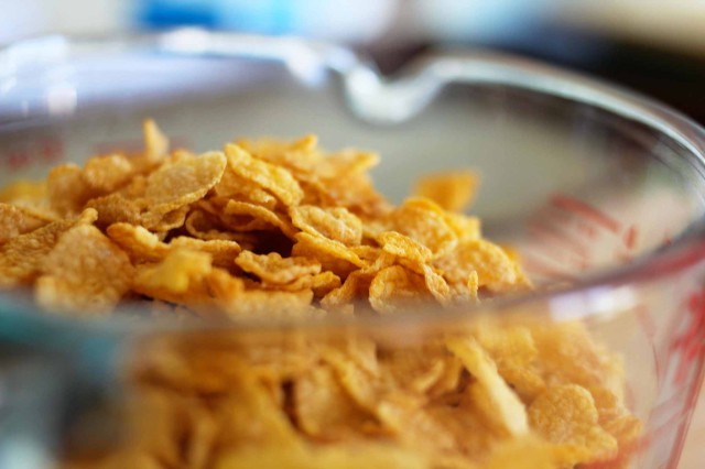 cornflakes colazione