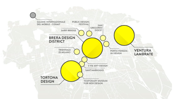 mappa food salone mobile 2015