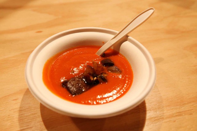 gazpacho con maialino Matteo Fronduti