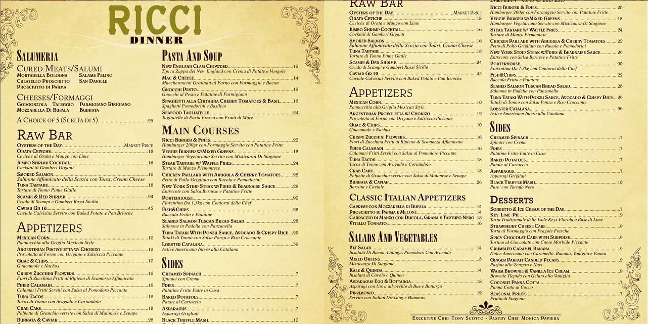 Ristoranti Milano. Cosa mangiate e quanto vi costa il Ricci di Belen e Bastianich