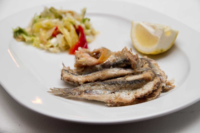 paranza con scarola riccia e papaccella