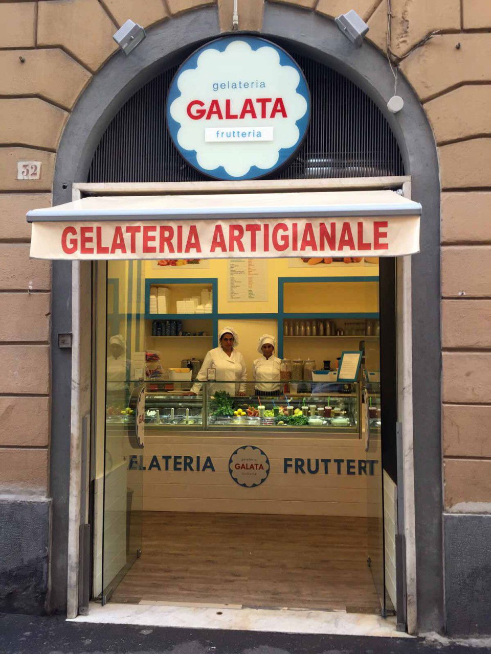 Genova. Galata, nuova gelateria frutteria artigianale e naturale