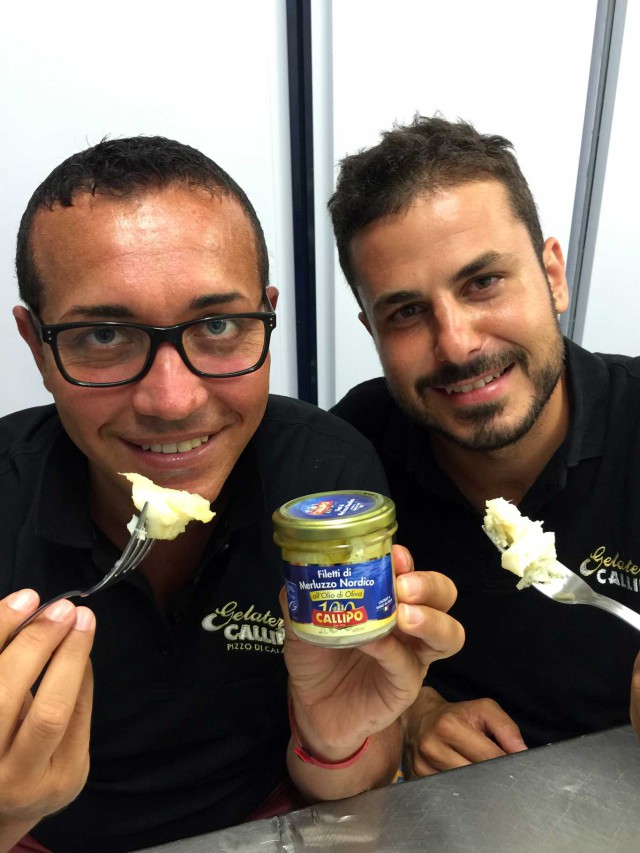 Gino Sorbillo e Giacinto Callipo