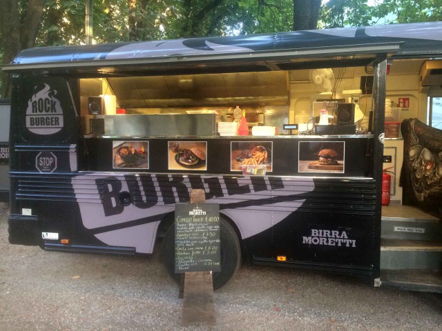 hamburger camion