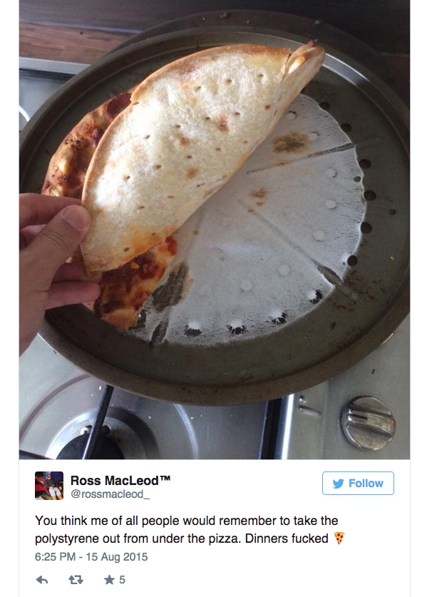 pizza plastica
