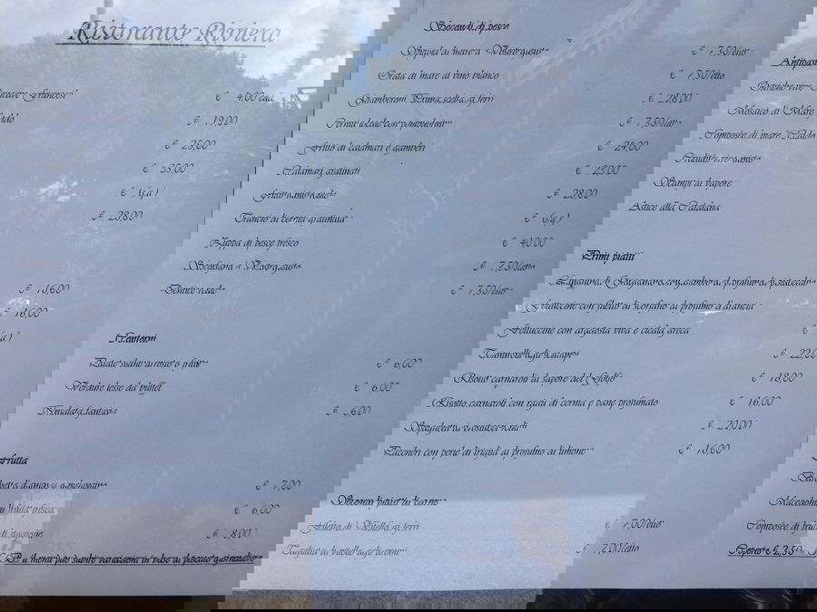 Scontrini e TripAdvisor. Lo strano caso del Riviera, costosissimo ristorante di pesce a 210 € a Soverato