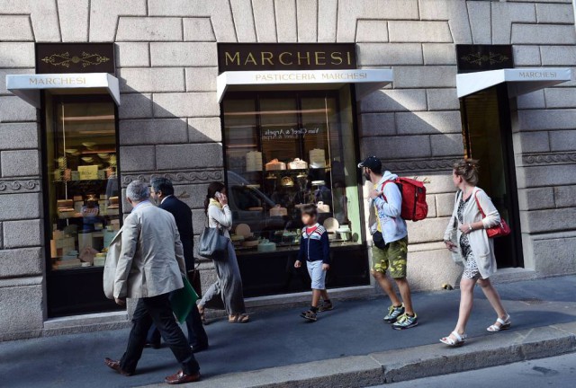 Pasticceria Marchesi via Montenapoleone