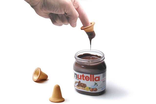 nutella dito biscotto