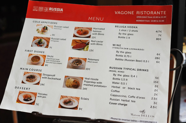 russia-menù