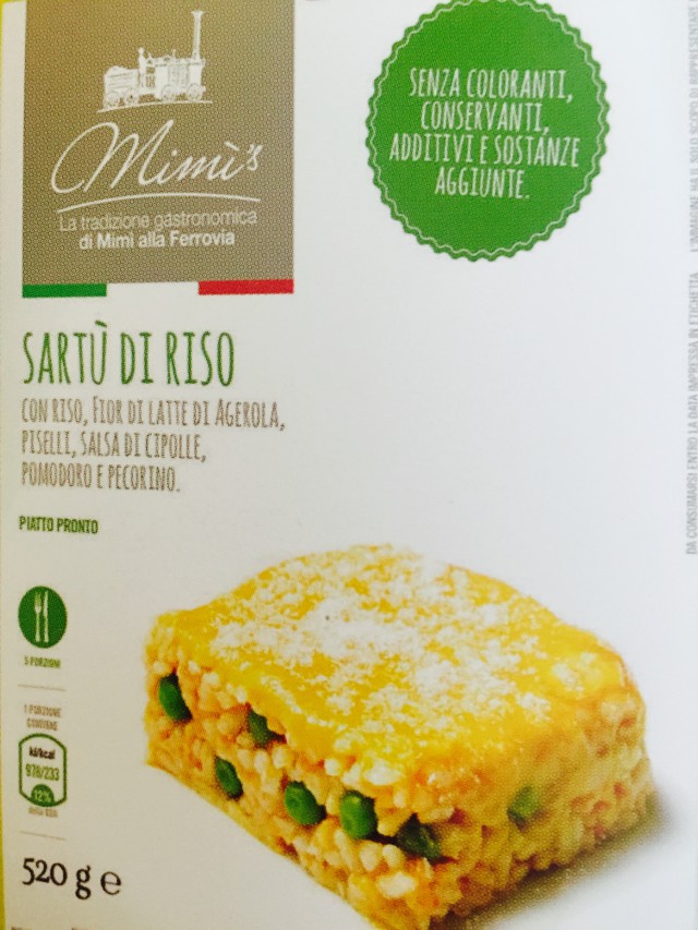 sartù di riso confezione