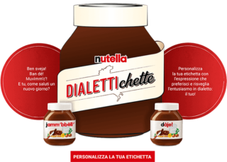 Nutella mette sui barattoli 135 frasi dialettali d’Italia e voi (non) resisterete
