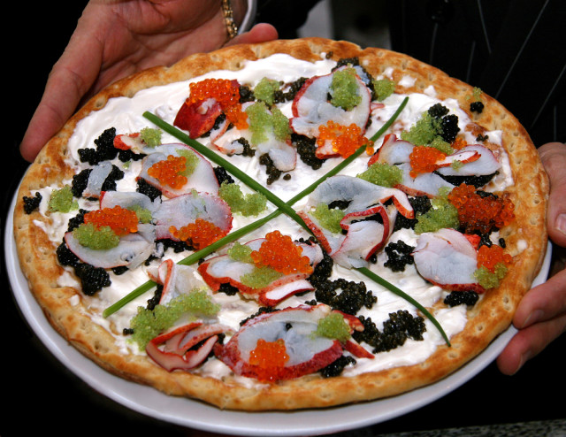 pizza nino's caviale 1000 dollari