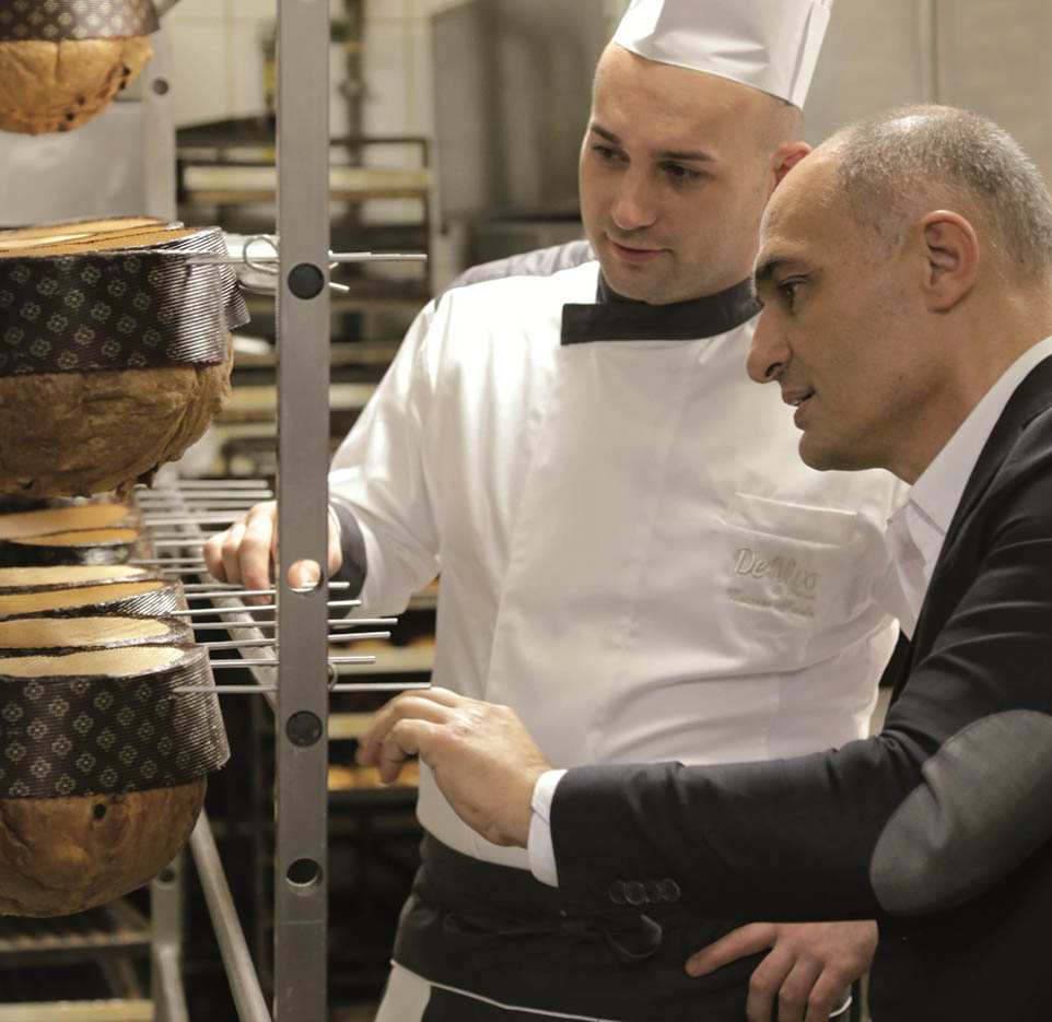 Lavorazione panettone