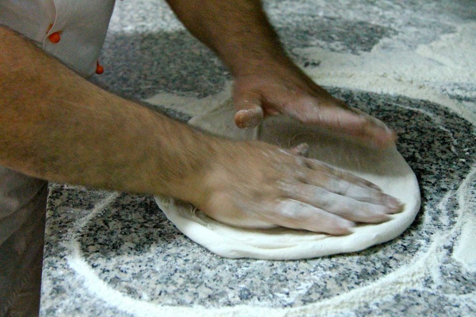 pizza stesura