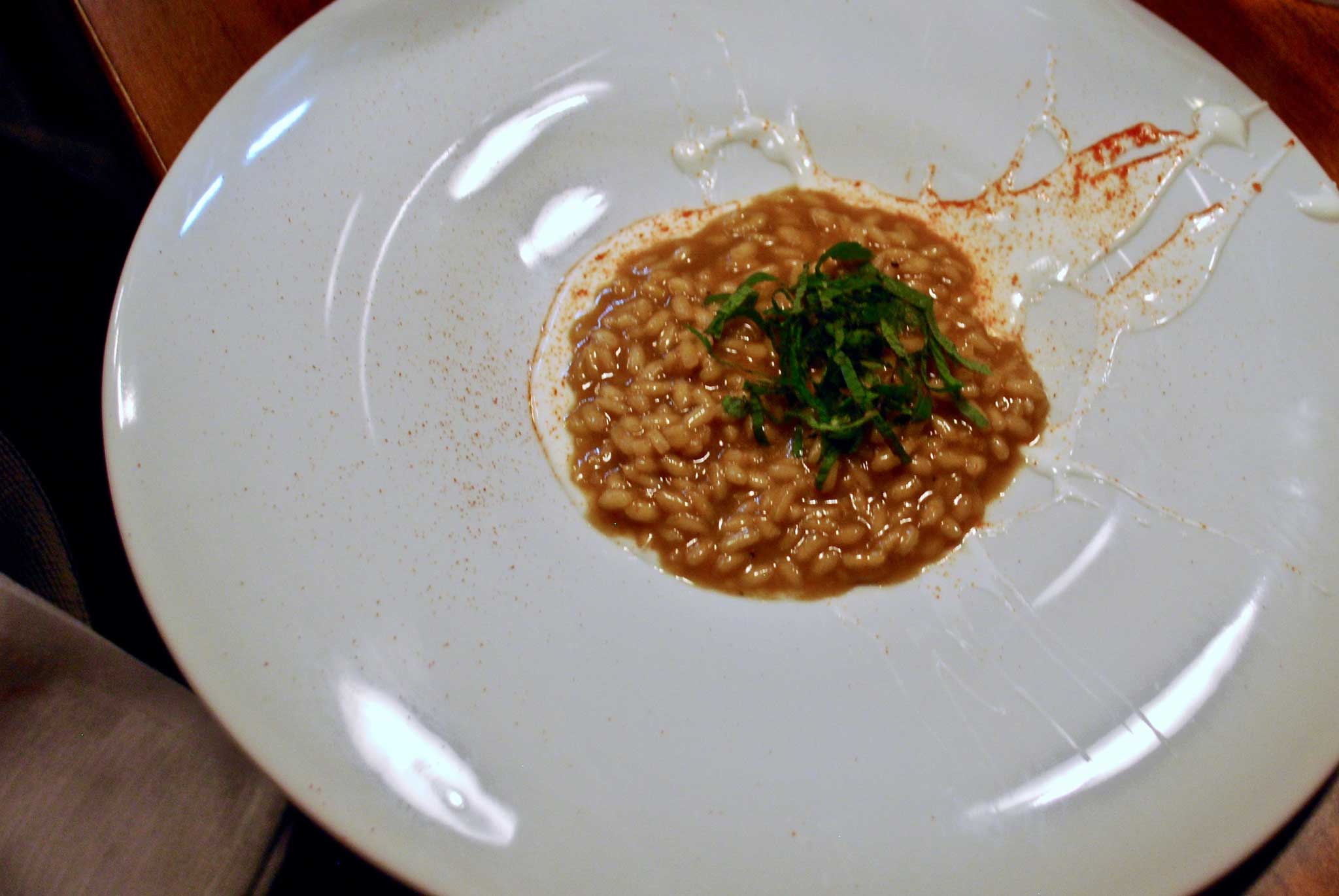 risotto all'agnello
