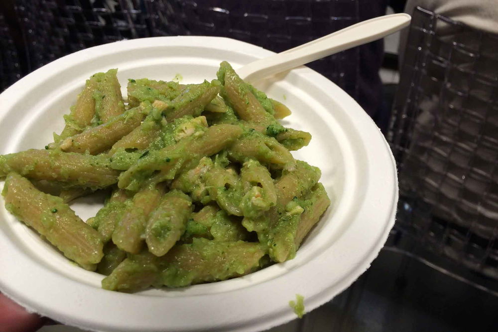 penne broccoli salmone