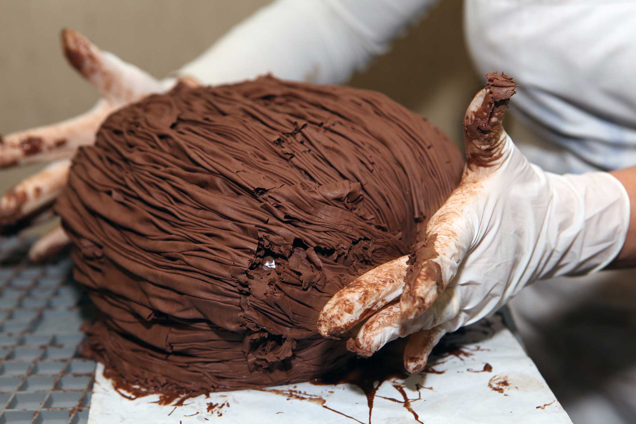 preparazione panettone cioccolato 11