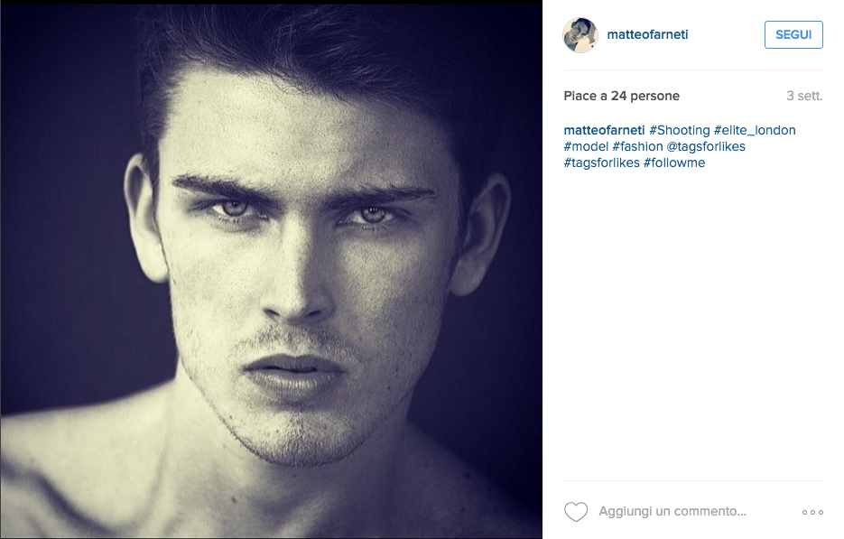 Matteo Farneti modello