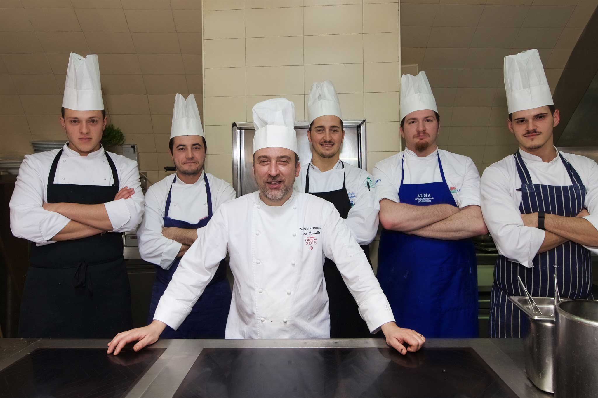 brigata Palazzo Petrucci ristorante stella Michelin