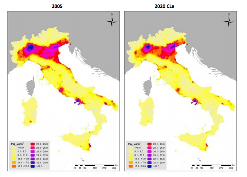 dati particolato fine