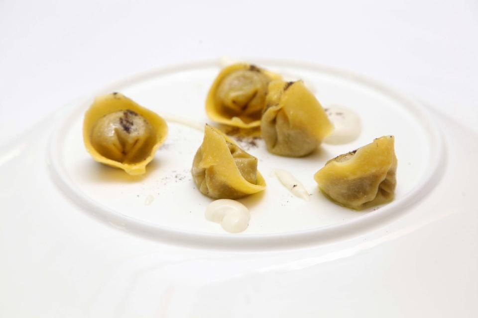 tortelli cacio e pepe