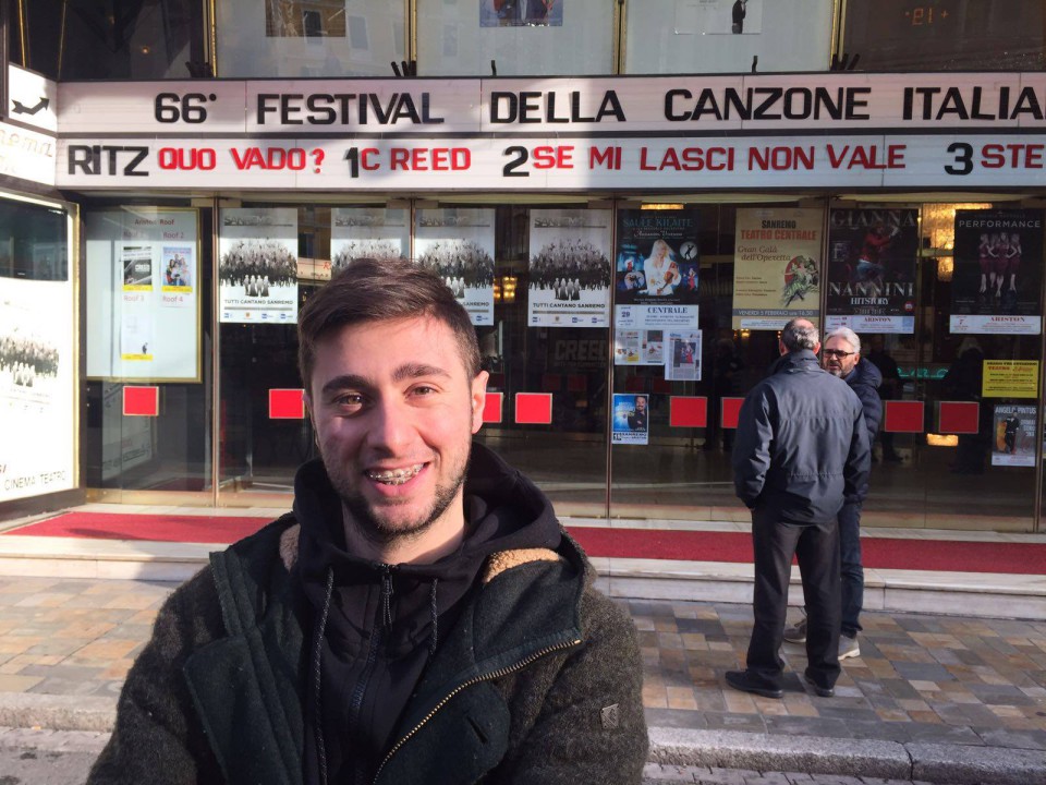 Ciro Oliva a Casa Sanremo