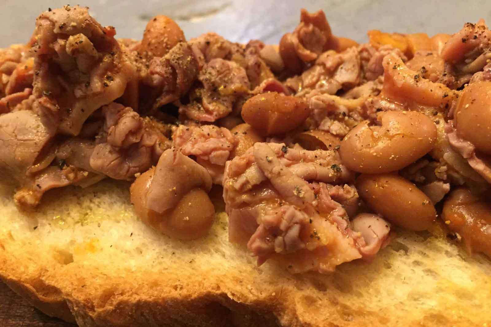 Johnny bruschetta lampredotto