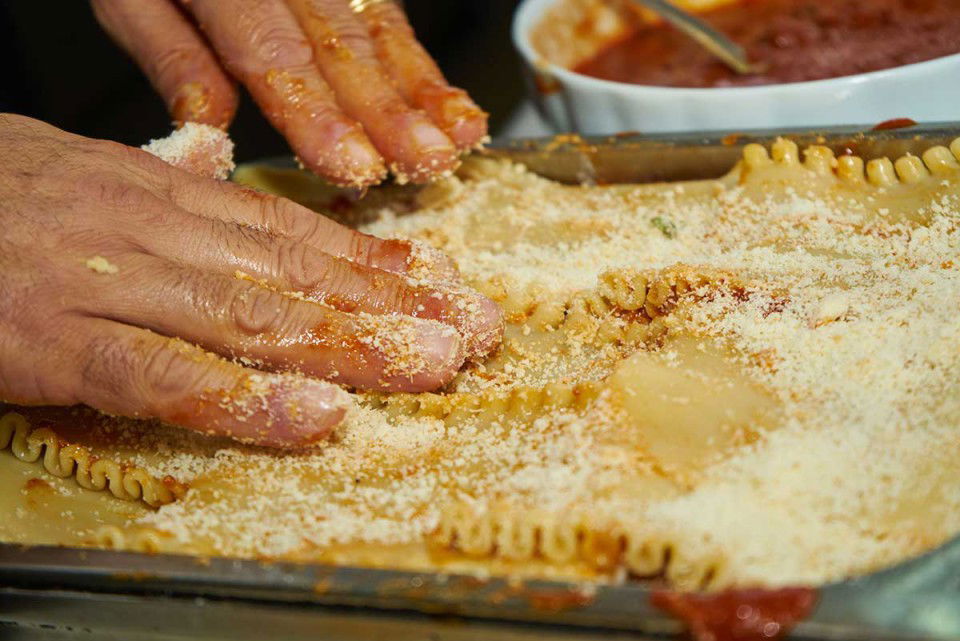 lasagna napoletana ultimo strato