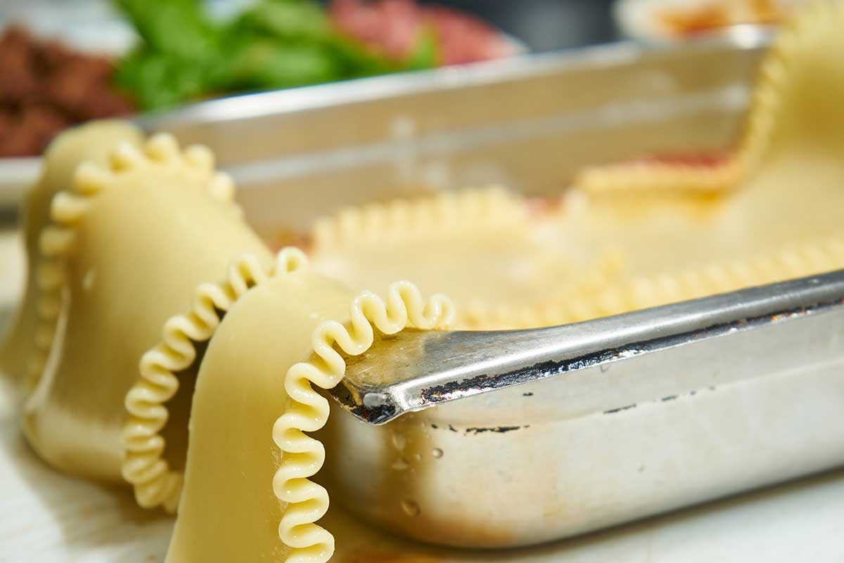 pasta secca per lasagna napoletana