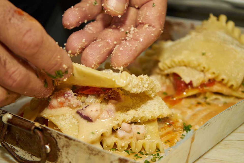 ricetta lasagne di mare 8
