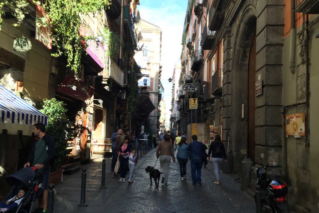 via dei Tribunali Napoli