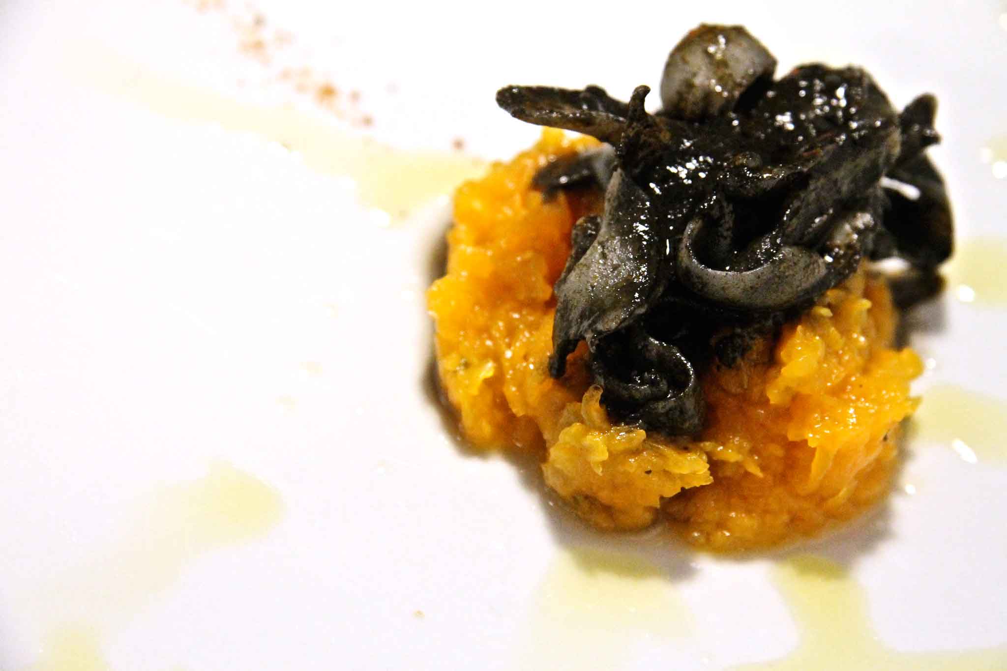 Zucca e seppie