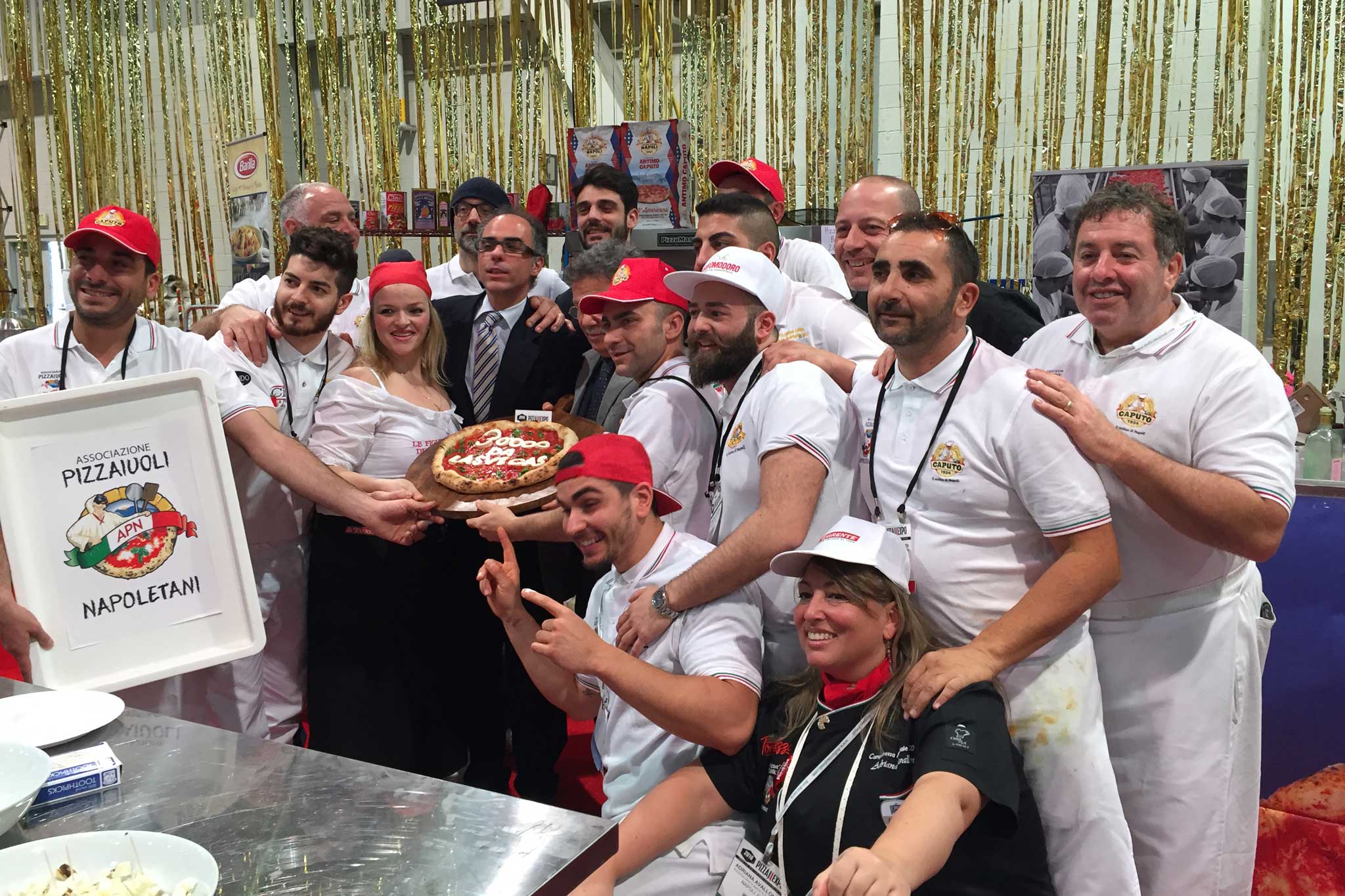 gruppo pizza Caputo Las Vegas
