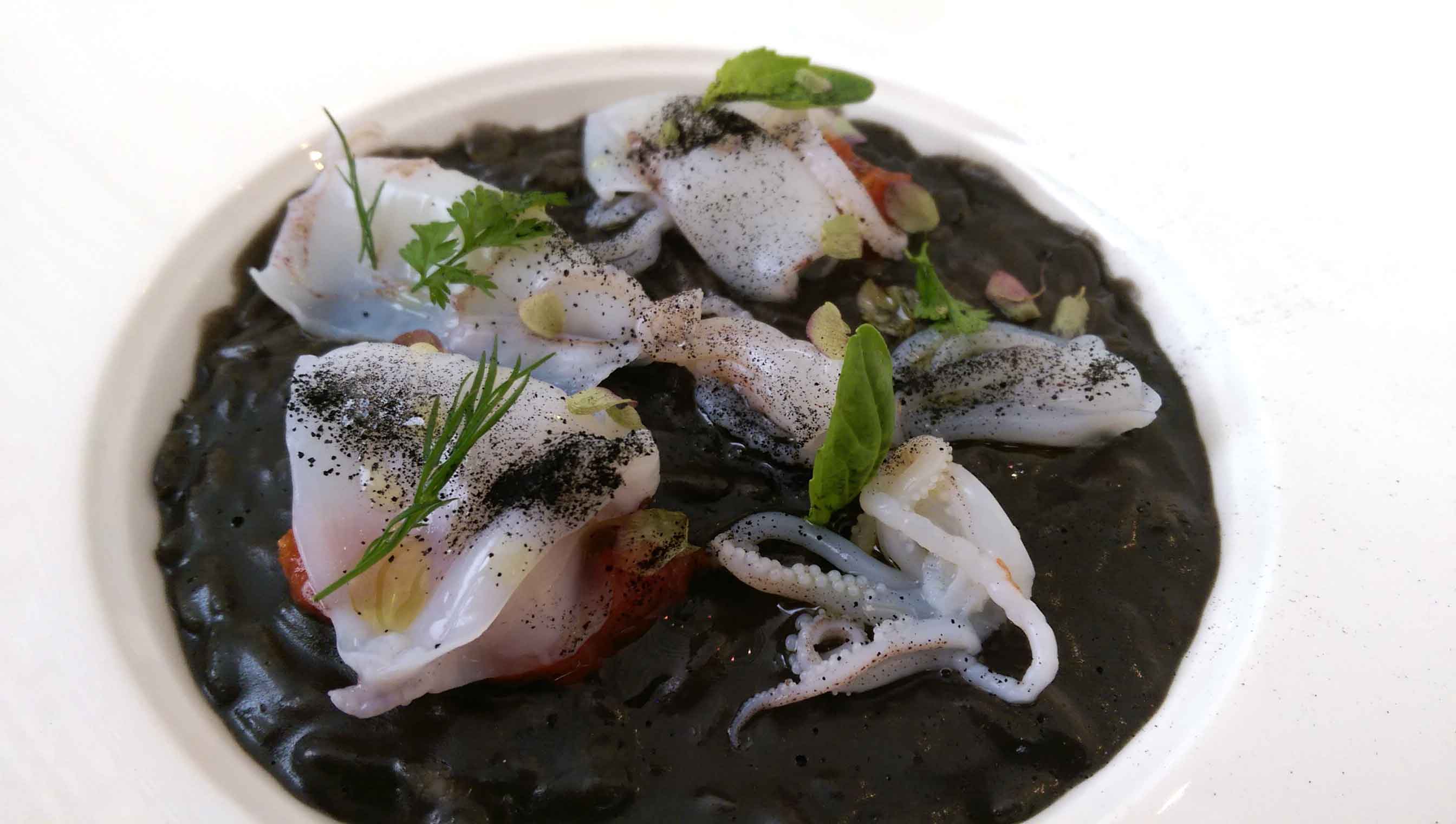 risotto calamaretti