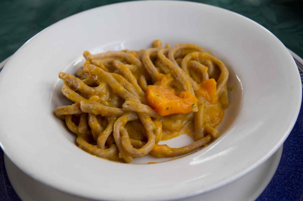 scialatielli con zucca