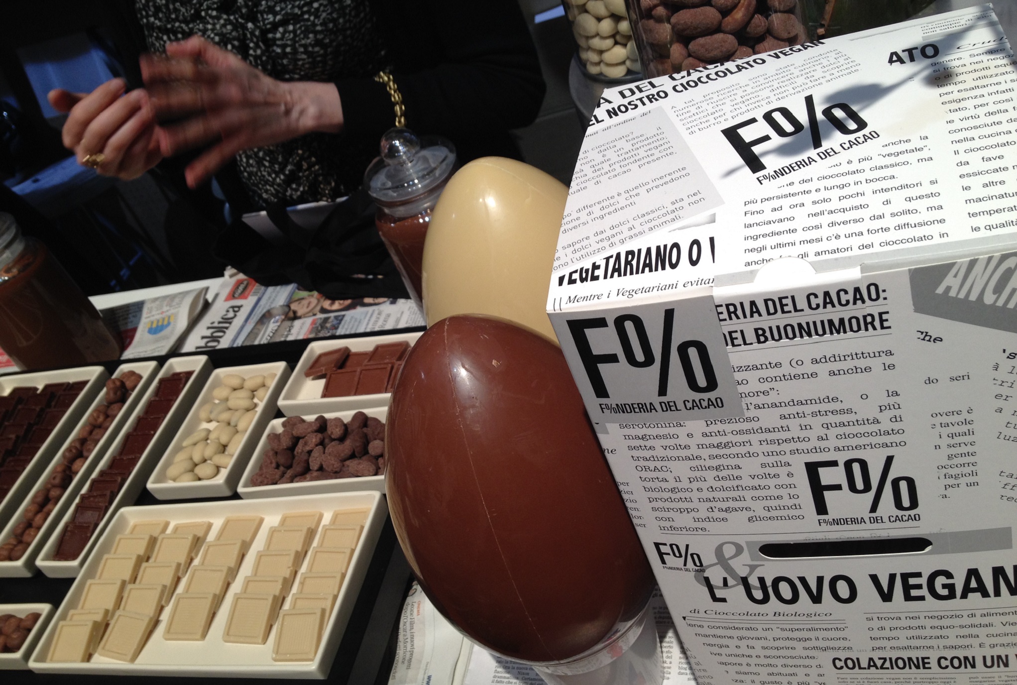 uovo pasqua vegano Fonderia del cacao taste 2016