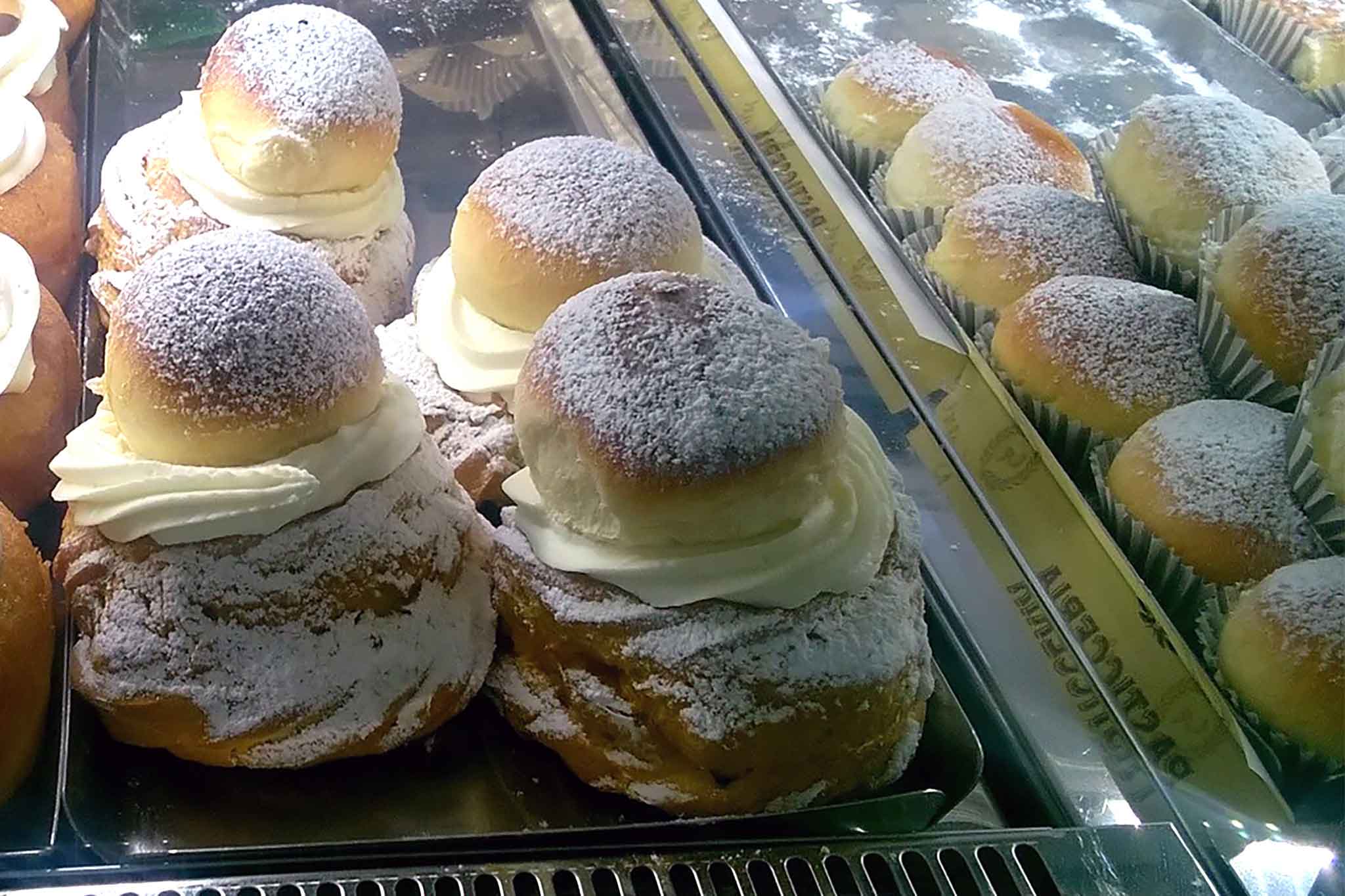 zeppola San Giuseppe fiocco neve Poppella