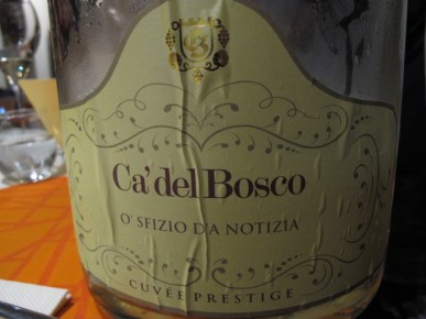 Ca' del Bosco 'o sfizio d''a notizia