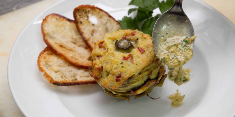 carciofo ripieno ricetta