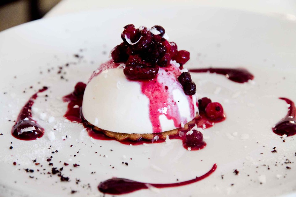cheesecake di mozzarella di bufala