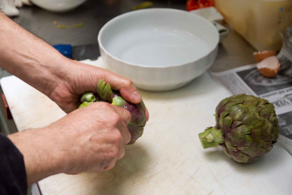 ricetta carciofo ripieno 11