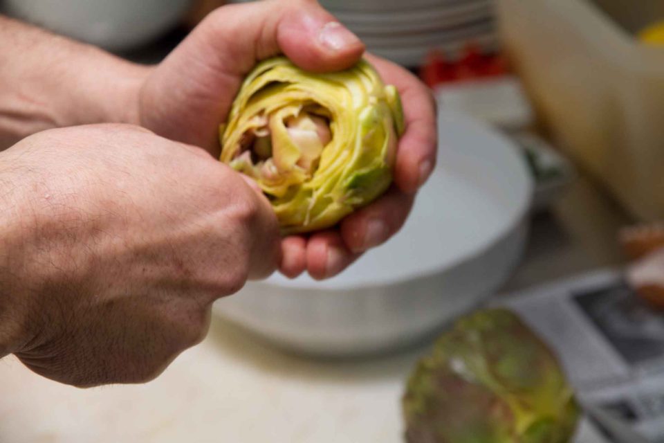ricetta carciofo ripieno 14