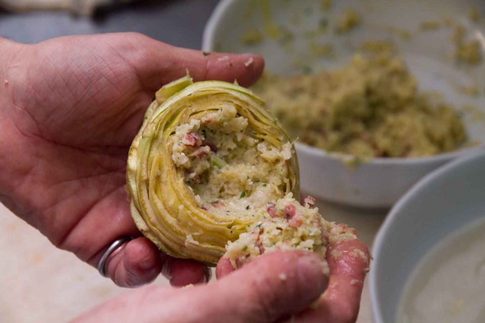 ricetta carciofo ripieno 18