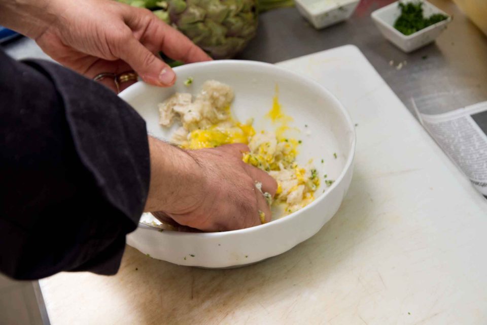 ricetta carciofo ripieno 8