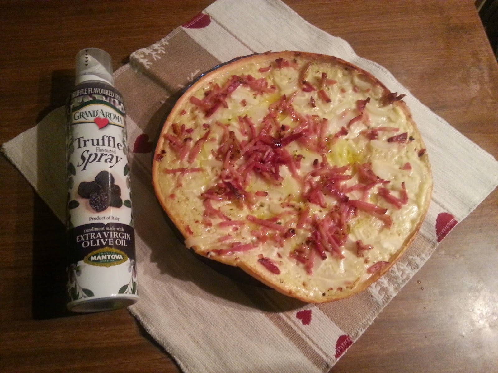 spray pizza