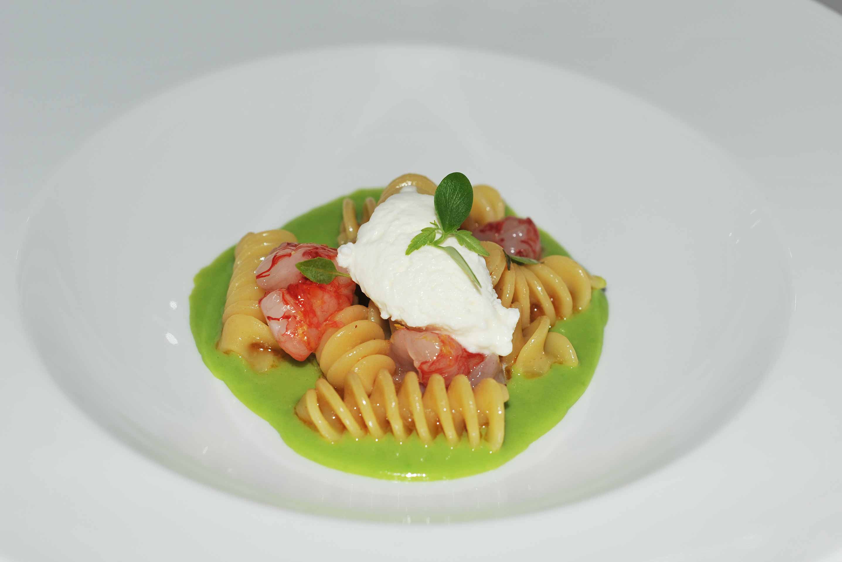 fusilloni gamberi fave
