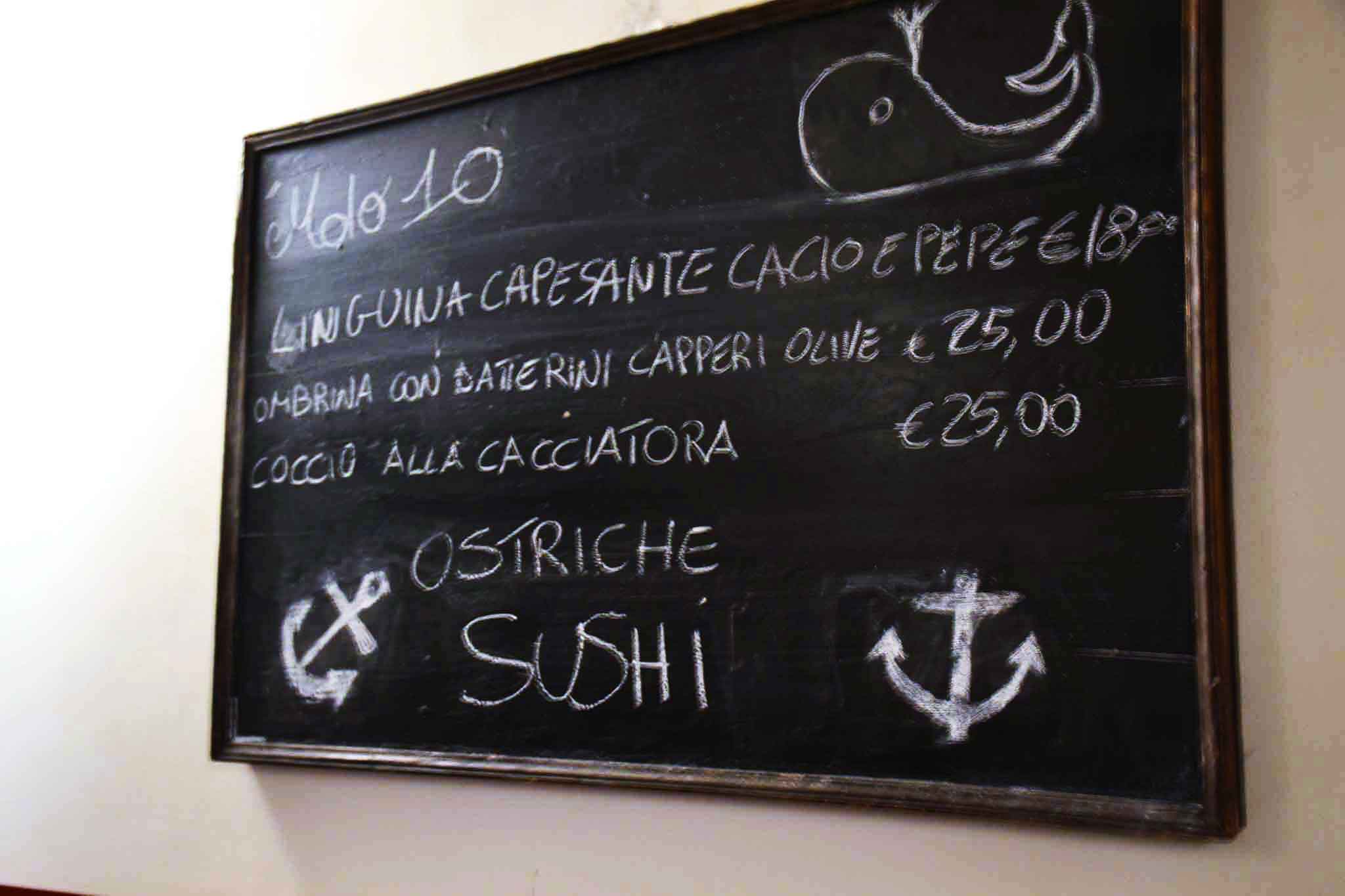 molo 10 piatti del giorno