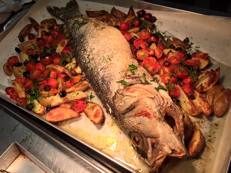 pesce al forno