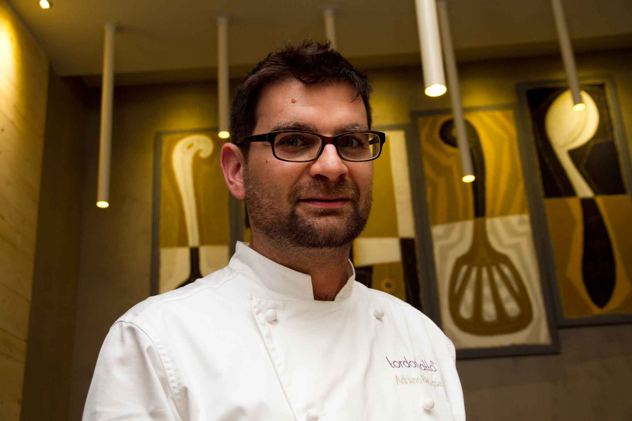 Adriano Baldassarre chef del Tordomatto e dell'Avvolgibile