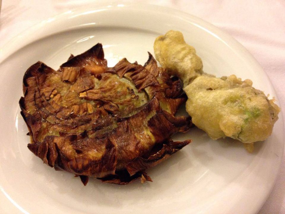 Carciofo alla giudia Nonna Betta